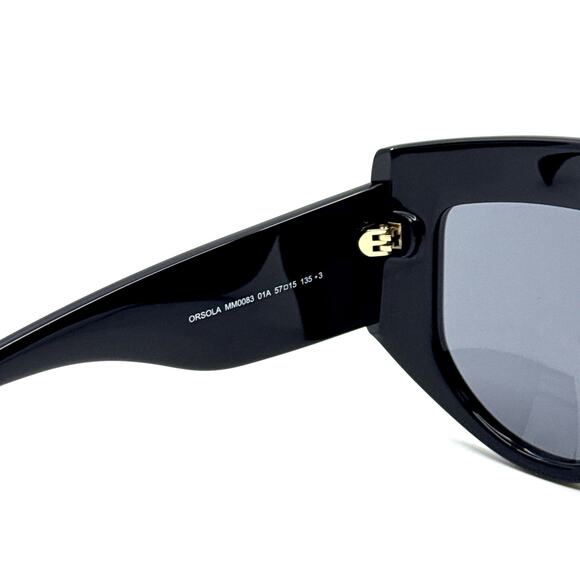 New, MAXMARA Sunglasses Orsola MM0083 01A Authentic - Picture 10 of 14